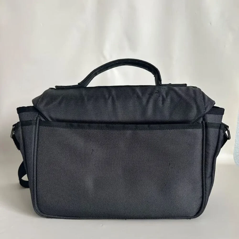 Nikon DSLR Camera Bag Shoulder Messenger Case Padded Black for SLR Lenses Nylon